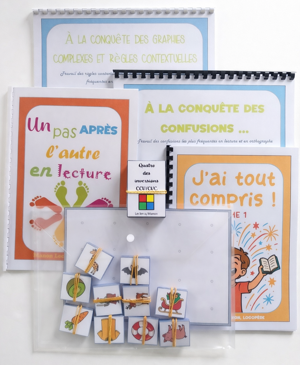 Pack des basiques pour débuter en langage écrit