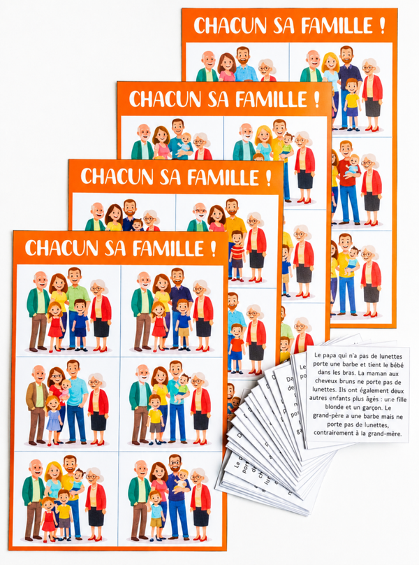 Chacun sa famille !