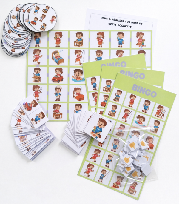 Pochette des phrases simples morphosyntaxe