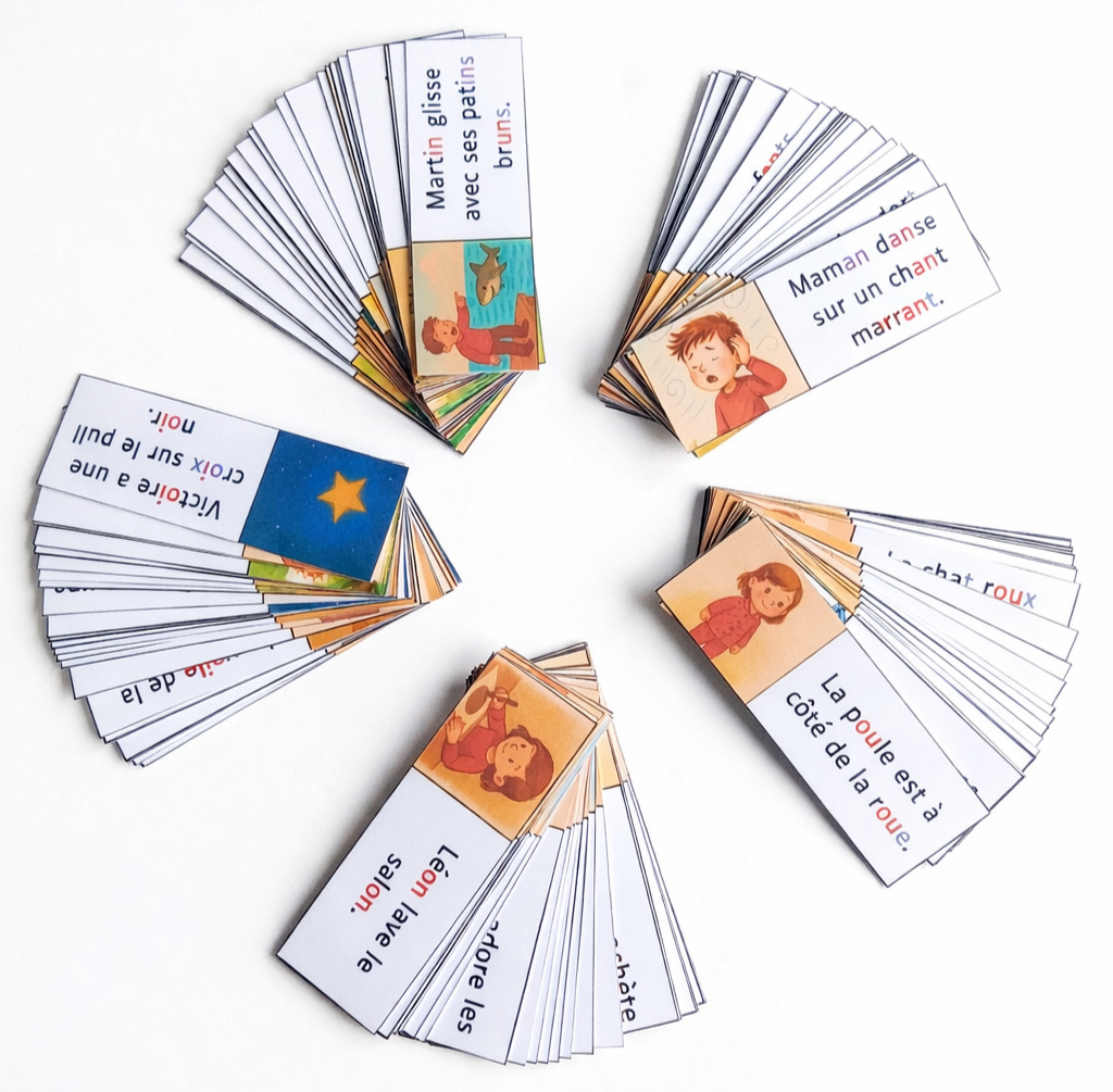 PACK des 5 dominos des digraphes
