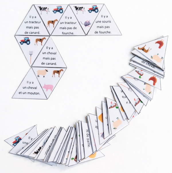 Triominos de la ferme