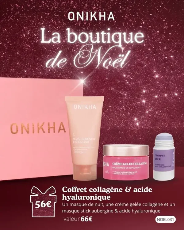 COFFRET COLLAGENE & ACIDE HYLAURONIQUE  NOEL031