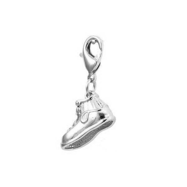 Collection Charm rhodié chaussure montante  CH 045