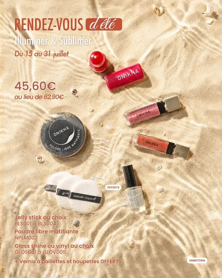 BOX ESTIVALE MAKE UP ONB0726M
