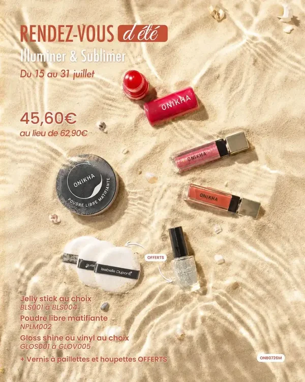 BOX ESTIVALE MAKE UP ONB0726M
