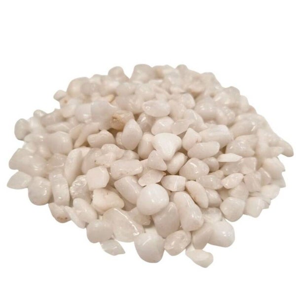 Éclats de pierres précieuses en quartz blanc en vrac - 1 kg NMGC-13