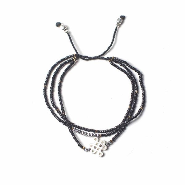 Bracelet en corde de temple - Enracinement spirituel TSJ-08