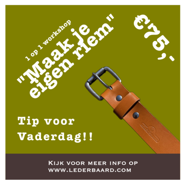 Workshop "Maak je eigen riem!"
