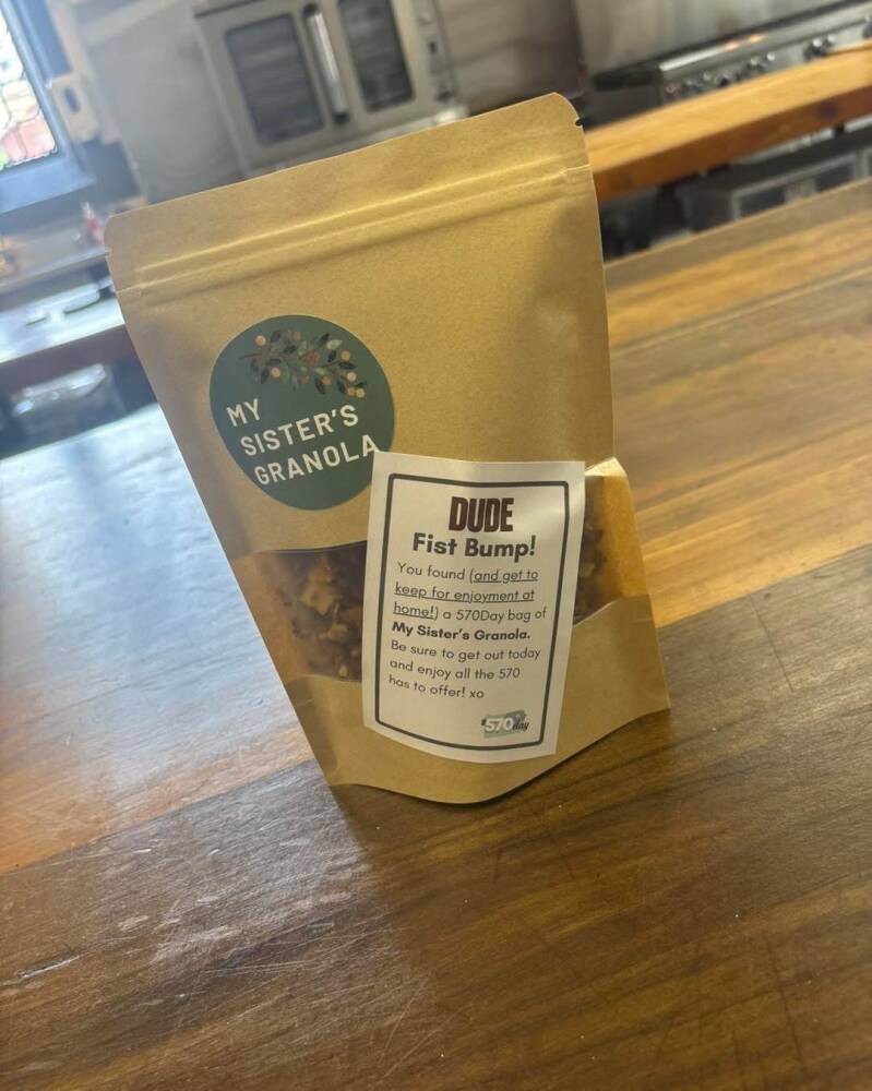 My Sister's Granola 570 Day Promo
