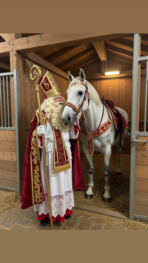 Huisbezoek 45 minuten + PAARD VAN DE SINT.
