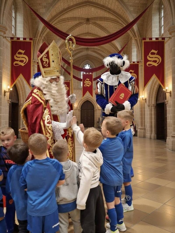 Winkel - Hotel - andere, bezoek Sinterklaas + 2 Pieten / 3 Pieten - 60 minuten