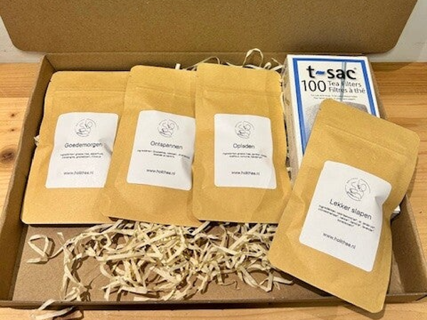 Proefpakket door de de dag heen