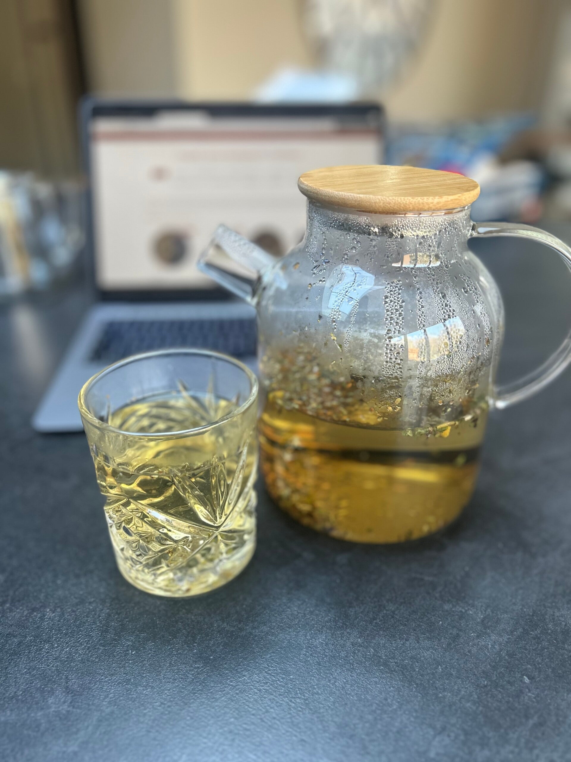 Theepot groot + ceremoniële cacao