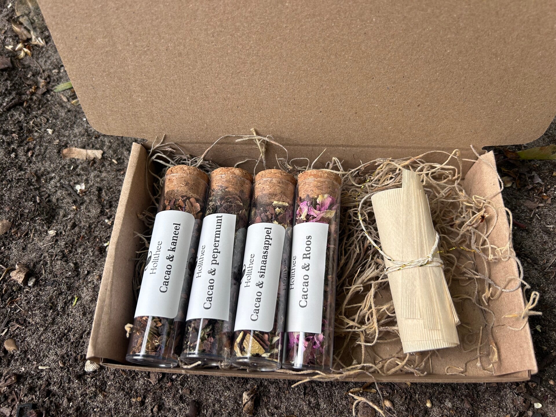 Cacao proef/kado pakket