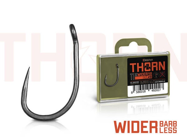 Delphin THORN Wider BarbLESS Schonhaken 11x