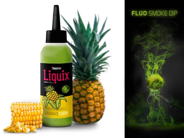 Fluo dip D SNAX LiquiX /100ml Mais-Ananas