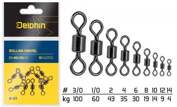 Rolling Swivel A-01 / Wirbel