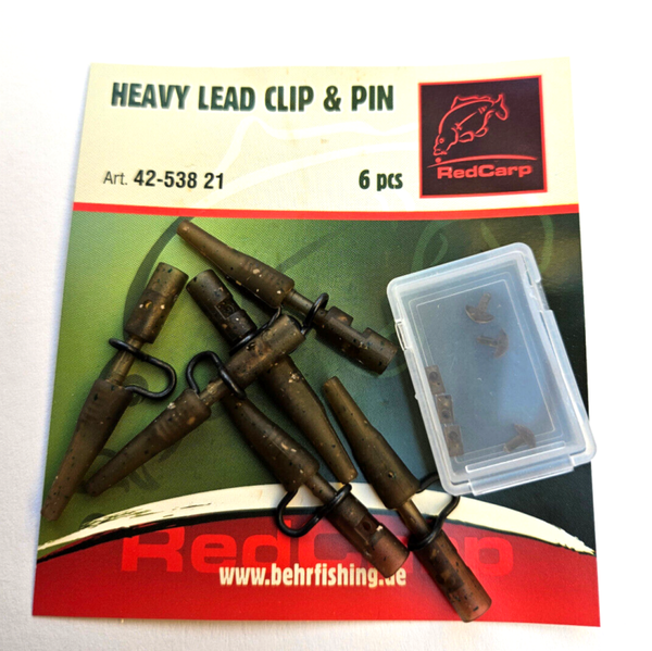 RedCarp Heavy Lead Clip mit Pin