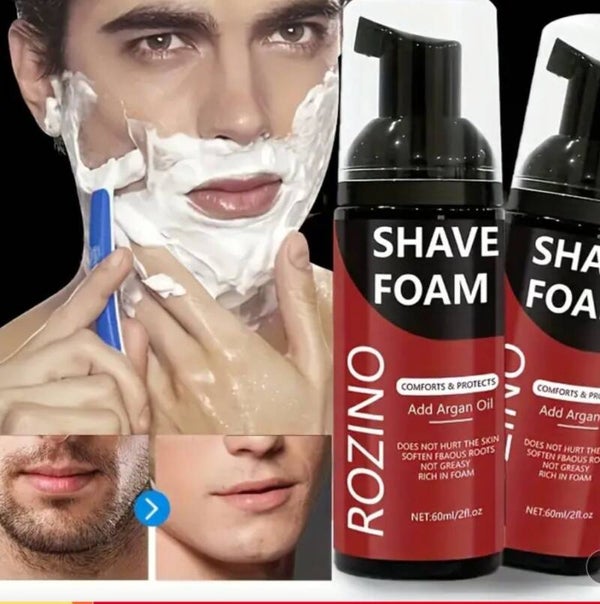 Shaving foam for men