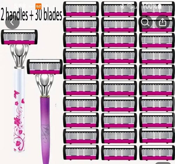 Women's shaving razors