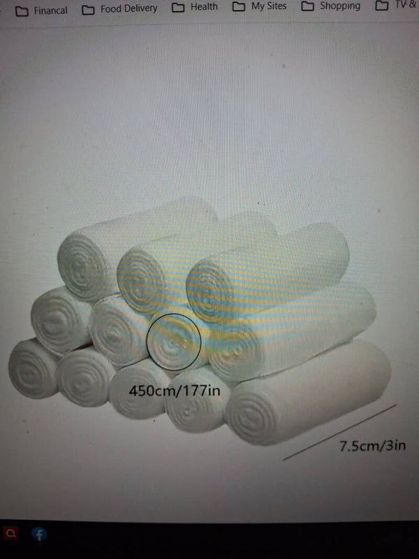 3 inch medical gause