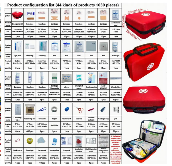First aid kit