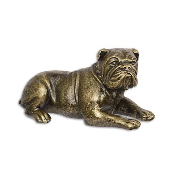 Beeldje - Bulldog - gietijzer - 13,5cm hoog