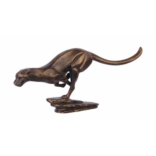 Beeldje - poema - gietijzer - 13,4cm hoog