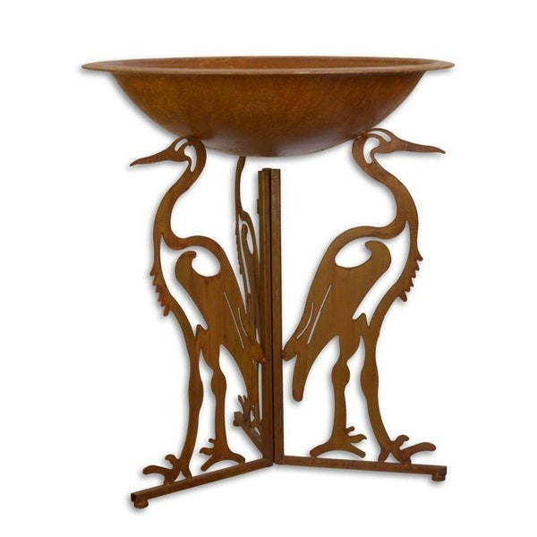 Vuurschaal op standaard - Bruin - 64,5 cm hoog