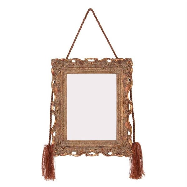 Hangend fotolijstje - barok - polyresin - 28cm hoog