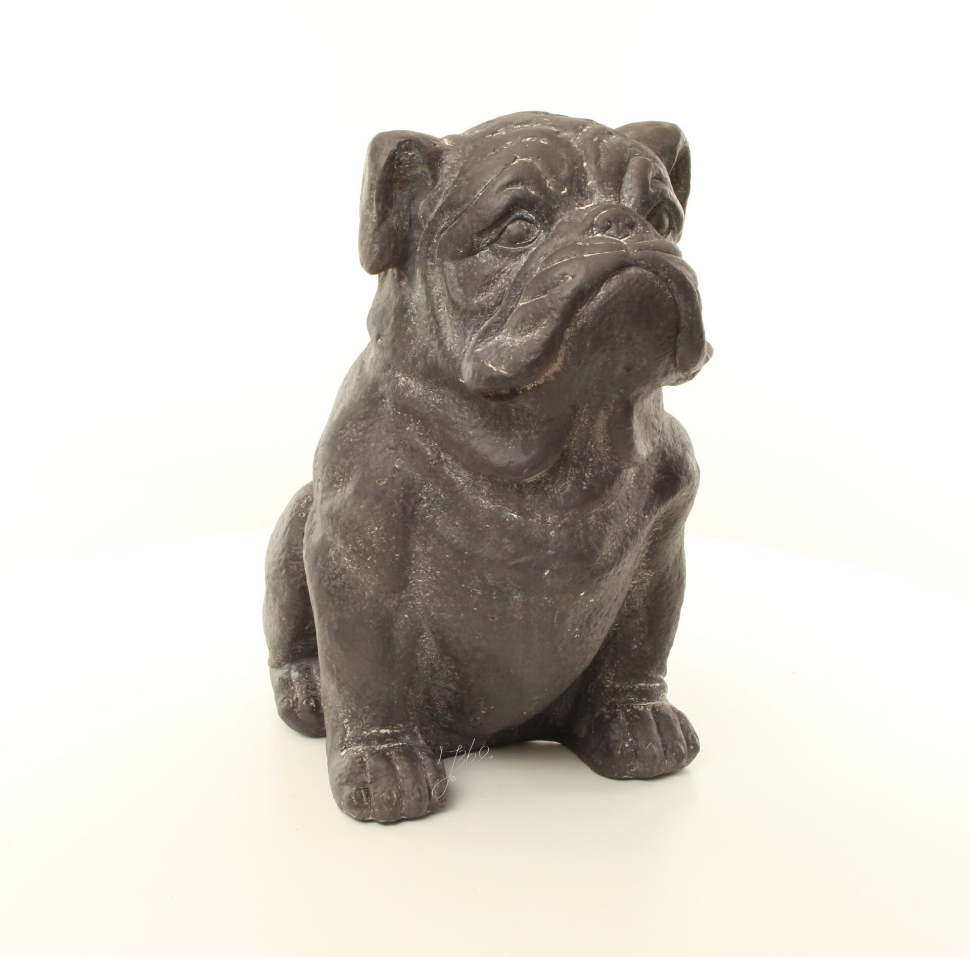 Engelse bulldog - beeldje - MGO - 42,5cm hoog