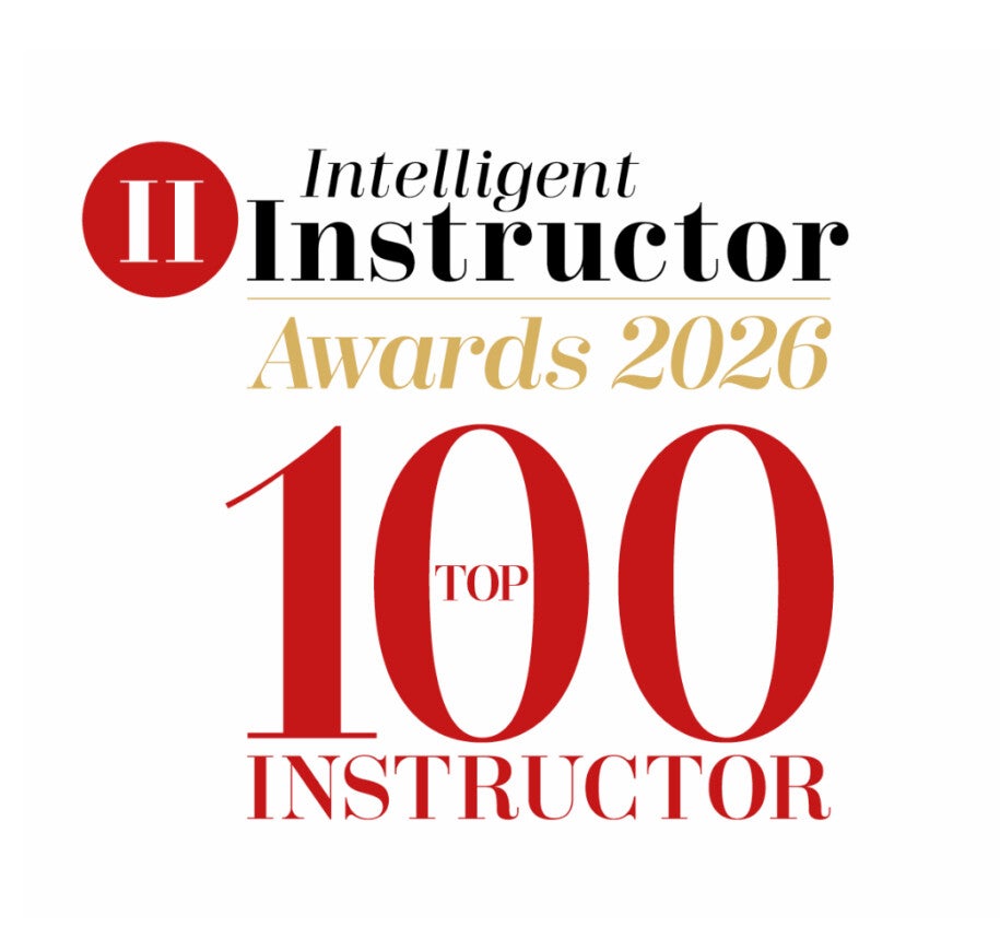 David Wilkinson Top 100 driving instructor in the intelligent instructor awards 2026