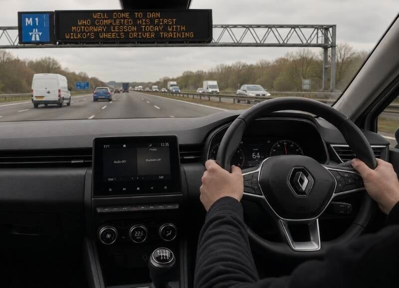 Wilko’s Wheels Driver Training award winning driving lessons in Milton Keynes, Newport Pagnell and Cranfield