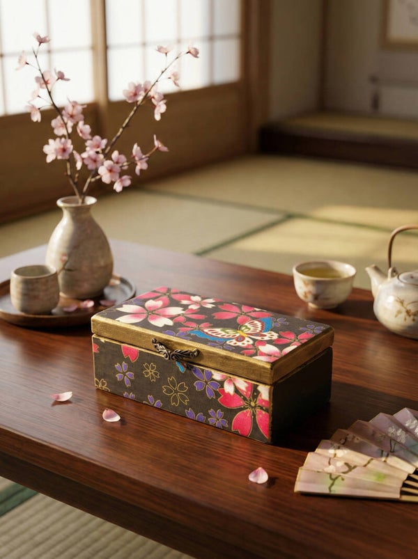 szkatulka w stylu japonskim