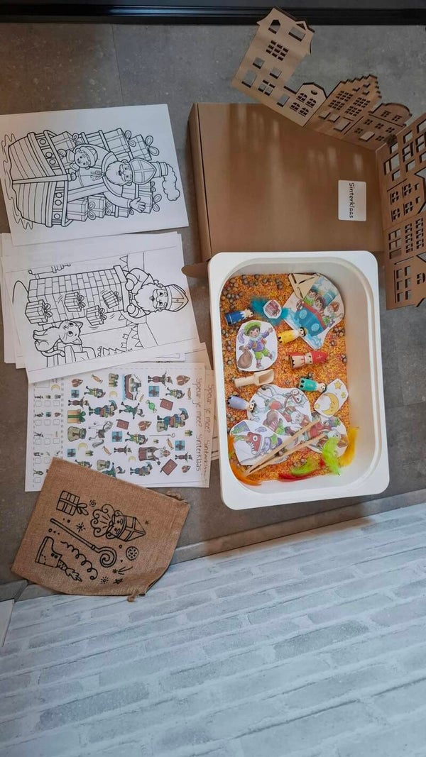 Speelrijst box Sinterklaas