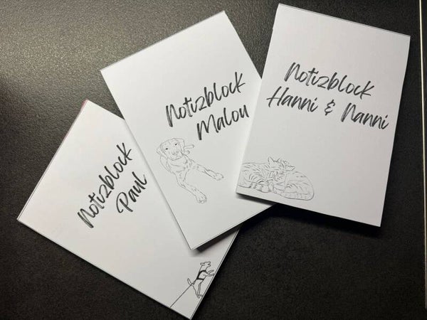 individueller Notizblock A5