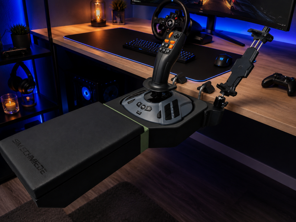 SIM SCHMIEDE Seitenkonsole für den Thrustmaster SimTask FarmStick