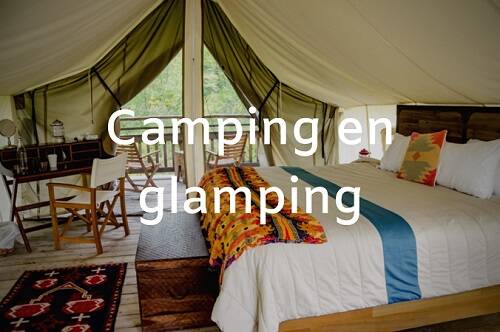 Camping en glamping lastminutes