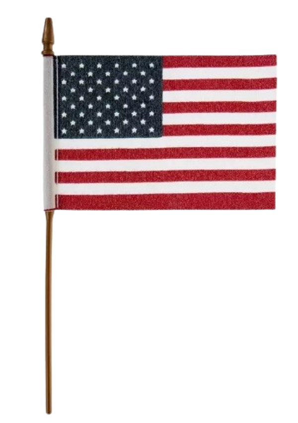 18" American Flag