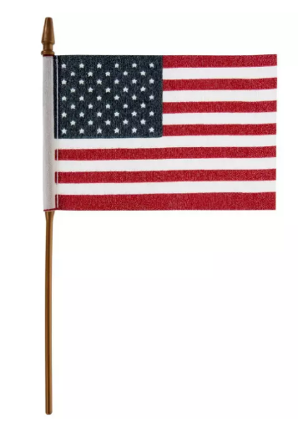 18" American Flag