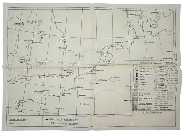 Document – Weerkaart Luchtvaartgebied Noordwest-Europa