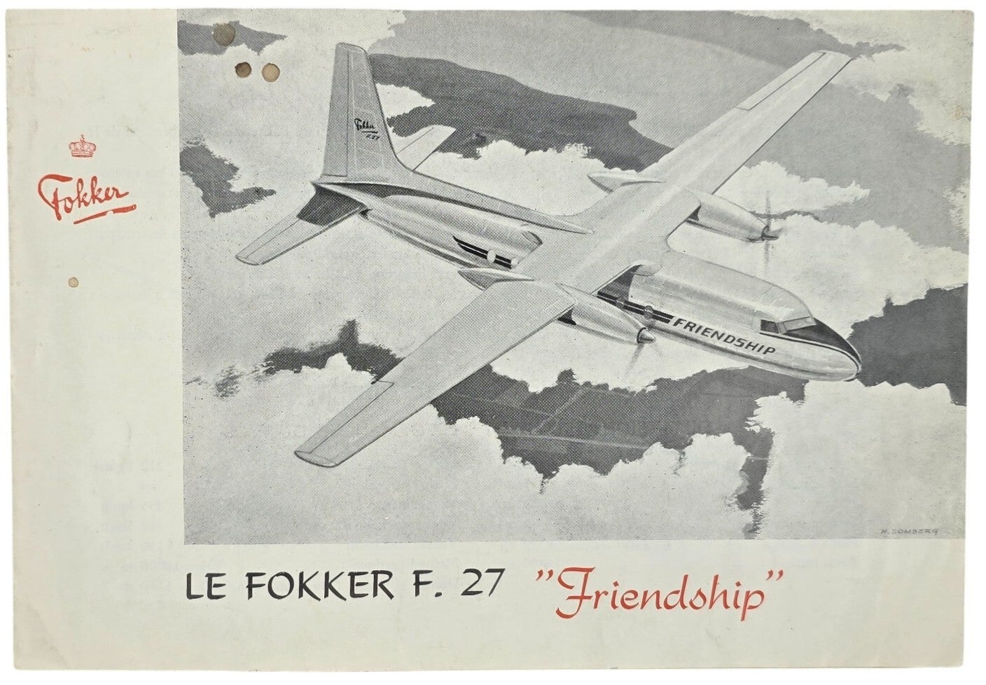 Flyer – Le Fokker F.27 “Friendship” (1955)