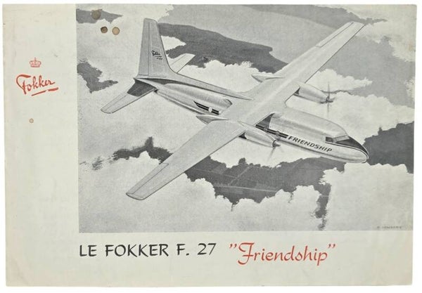 Flyer – Le Fokker F.27 “Friendship” (1955)