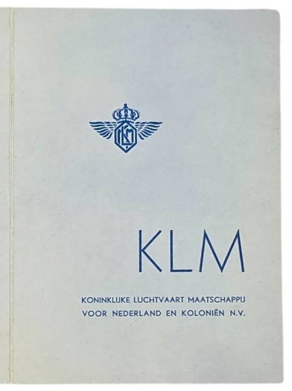 Document – Kerstkaart KLM (1950s)
