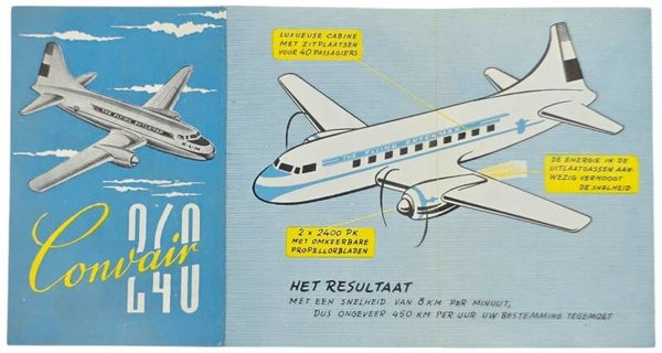 Flyer – KLM Convair CV-240