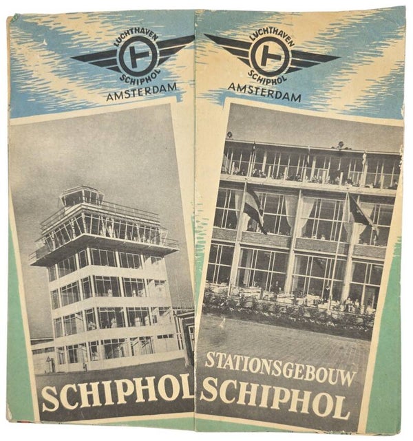 Flyer – Stationsgebouw Schiphol (1949)