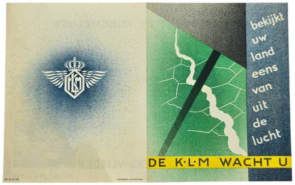 Flyer – De KLM wacht u (1931)