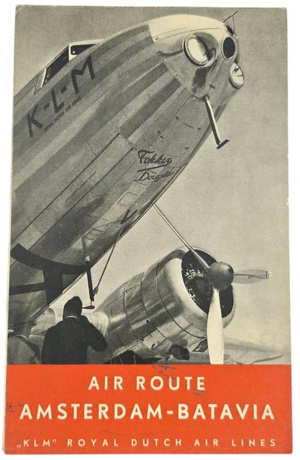 Brochure – Air Route Amsterdam–Batavia (1939)