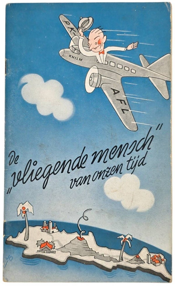 Brochure – KNILM “De vliegende mensch van onzen tijd” (1937)