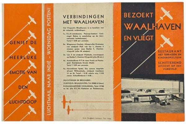 Flyer – Bezoekt Waalhaven en vliegt (1936)